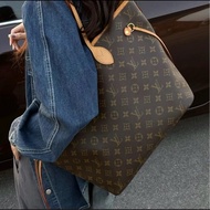 🔥LV Neverfull  經典老花款購物包 中款