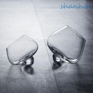 SHANHAI Irregular Whiskey  Glass, Transparent Tumbler Cognac Glasses Cup, Creative European Style Ro