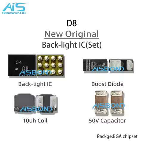 New LM3697 LM3697YFQR D8 Light ic For OPPO A57 A77 A83 A3 R9SK R9SP R9 Plus Y83 Y85 Y69 Y69A Y69L Re