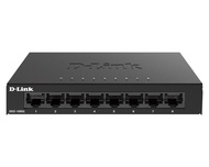 Ethernet Switch, 8 Port Gigabit Unmanaged Desktop Plug and Play Sturdy Metal Housing Fanless Design
