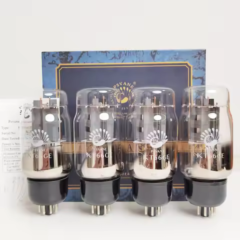 PSVANE KT66-GE KT66GE Vacuum Tube Upgrade EL34 EL34C 6L6 KT77 KT88 7051A HIFI Audio Valve Tube Amp K