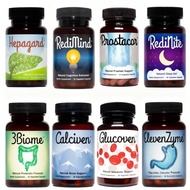NUTREANCE - Hepaclear Redimove Redimind Calciven 3Biome Glucoven Prostacor  Visigard Elevenzyme