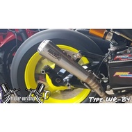 WRC racing model exhaust free aerox nmax lexy type Wr-b4