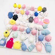 SG SELLER Stress Ball Toy Cute Animal Squeezing Toy Trick Toy Vent Ball Small Gift squishy