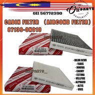CARBON TOYOTA HILUX REVO VIOS CAMRY ESTIMA CABIN AIR COND FILTER VELLFIRE INNOVA ALTIS 87139 06080 3
