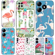 Case For TECNO POVA NEO 2 NEO 5G LE6J 4 PRO LG8N Phone Cover Lips Flamingo
