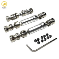 2 Pieces Front Rear Axles Upgrade Accessories Metal RC Car Drive Shaft for 1/12 MN128 MN86 MN86S Rem