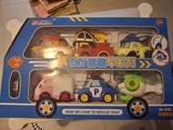 Robocar Poli  警車珀利組裝玩具車 helly amber assembly car