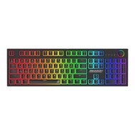 SIGNO KEYBOARD (คีย์บอร์ด) KB-752BLK MEZZON (BLACK) (RED OPTICAL SWITCH - RGB - EN/TH)