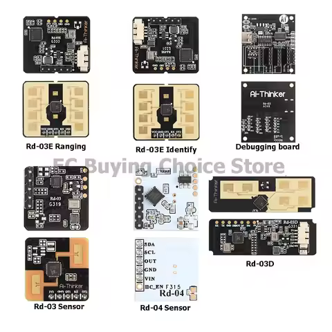 Rd-03E Rd-04 24GHZ Radar Sensor Human Body Movement Precision Ranging Positioning Gesture Recognitio