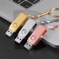 3 Colors Rotating Metal Hard Disk 1GB 2GB 4GB 8GB 16GB 32GB 64GB 128GB 2TB Waterproof Pen Drive Stic