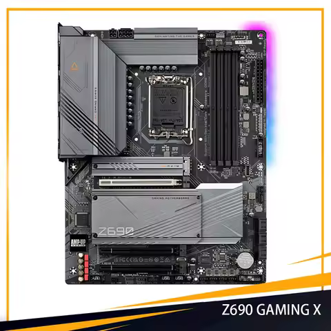 GA Z690 GAMING X For Gigabyte Z690 LGA 1700 DDR5 128GB PCI-E 5.0 ATX Desktop Motherboard