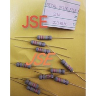 2 WATT 330 K OHM RESISTOR CONTENTS 10 PCS