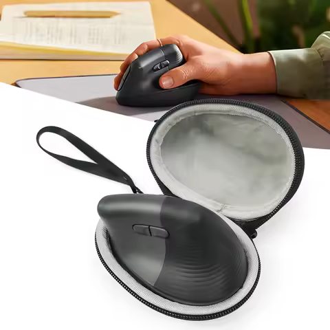 Eva Mouse Case for Logitech MX Vertical/Lift Vertical Zipper Hard Case Travel Storage Bags EVA Mouse