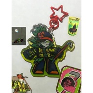 Rob Griefer Blocktales Forsaken Acrylic keychain Cartoon game Character pendant