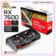 SAPPHIRE PULSE Radeon RX 7600 Gaming 8GB GDDR6 Graphics Card 11324-01-20G
