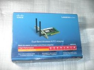 露天二手3C大賣場 Cisco Linksys WMP600N Pre-802.11n PCI 無線網路卡 品號4588