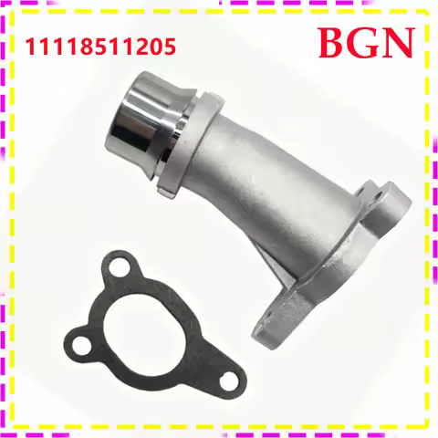 11118511205 Aluminum with Gasket Engine Coolant Block Pipe Connector For BMW B38 B46 B48