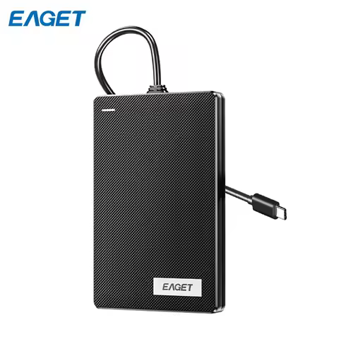 Eaget HDD Case 2.5in SATA to USB 3.0 External Hard Drive Case for SSD Disk HDD Box USB C 3.1 Gen 2 C