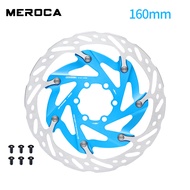 MEROCA XR Bicycle Disc Brake Rotor 6 bolts 160MM Color CNC MTB Brake Discs Bike Rotors Brakes Acces