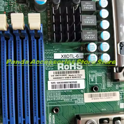 X8DTL-6 Dual 1366-pin LGA Sockets X58 Server Motherboard Supports Intel® Xeon® Processor 5600/5500 S