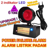 POWER FAILURE ALARM Alarm Listrik Padam Alarm Mati Lampu RECHARGEABLE - AIYAA STOREE