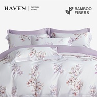 (Fitted Sheet Set) Horgen Silky Soft Series 100% Bamboo Fibers (Inc Fitted Sheet, Pillowcases, Bolst