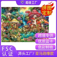 jigsaw puzzle Cartoon Paper Children's Educational 1000 Toy Version 5000 Piece Puzzle postmaster801