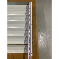 Mạt nạ chuyển hướng gió dàn nóng cục nóng điều hòa máy lạnh bằng tôn sơn tĩnh điện KT: 590x590mm ( H