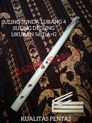 Seruling Bambu/Suling Sunda lubang 4/Suling Degung ukuran 56/Da=G