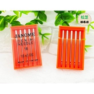 JANOME [DE Pointed Needle] (Denim Needle) No. 16 Sewing Denim, Canvas, Thick Fabric