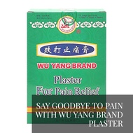 Wu Yang Brand Plaster for Pain Relief 五羊牌跌打止痛膏 VALUE SIZE 10pcx10cmx28cm