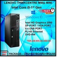 Lenovo ThinkCentre SFF / Mini Core i3 / i5 Desktop M90P / M91P / M92P / M93p / M700 / M73 PC Desktop WINDOWS 10
