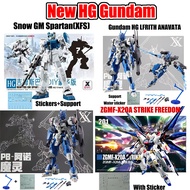 Lfrith Anavata Gundam HG Rising Freedom Dom Test Typt Gm Cold District Type Gouf Assembly Model
