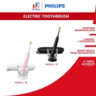 PHILIPS Berus Gigi Elektrik DiamondClean - Black/Pink HX9914/75 HX9914/76