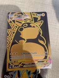 英文黑金PTCG 皮卡丘 VMAX UR 閃卡（正常卡）Pokemon 寶可夢比卡超咭 Pikachu