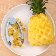 Pineapple Eye Remover Kitchen Tool Easy to Use Strawberry Corer Fruit Slicer Steel H0h1 J0PM