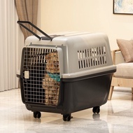 W-8&amp; Pet Trolley Bag Flight Case Dogs and Cats Cat Pet Cat Cage Portable Cat Bag Air Transport Small Dog Medium Consignm