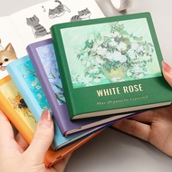 [2.9,000 People Collection] Square Drawing Book Mini Small Drawing Book Portable Portable Pocket Ske