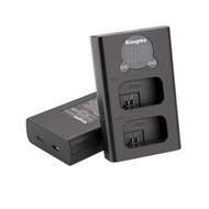 KingMa Complete Package Battery LCD Charger BM048 Set NP-FW50 Sony Alpha A7R A5100 A6000 A6300 A6400