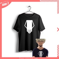 Beautiful unisex My Hero Academia Bakugo Skull Nomu Anime Shirt Cotton T Shirt Men