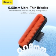 Baseus Cleaning Screen Soft PBT Brush Non-Marking Vacuum Cleaner Kit Nano Microfiber Polishing Cloth For Dashboard Cleaning Screen
