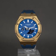 《改裝訂製》G-SHOCK特別限量版 男裝女裝手錶鋼錶 農家橡樹  Casioak Casio G Shock Special Limted Edition GA2100 Luxury Men Lad