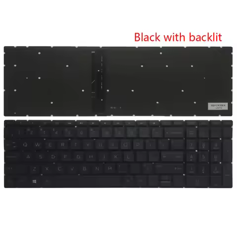 NEW US Laptop keyboard For HP Pavilion X360 15-DQ 15T-DQ TPN-W140 ZBook 15v G5 TPN-C134 ZHAN 99 G1