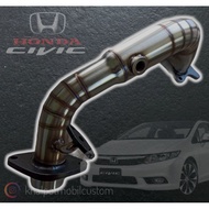 DOWNPIPE CIVIC FD 1.8 OR HRV 1.8 PRESTIGE STAINLESS CRYSTAL EXHAUST MATERIAL