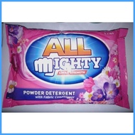 ▬ ◄ ∆ All Mighty Detergent Powder Pink 1kg Sack 25pack