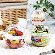 [Bobo Cup] 250ml Bobo Cake Cup 360ml Fruit Mousse Pudding Bobo Cream Hug u-Shaped Fat Cup Packaging 