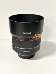 Used❗️ Samyang AF 85mm F1.4 for Nikon F 全片幅 自動對焦 Full Frame Auto Focus Very Good condition (二手)