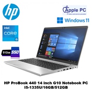 HP ProBook 440 14 inch G10 Notebook PC I5-1335U/16GB/512GB/WIN11PRO NOTEBOOK / 3 years warranty/FREE PENDRIVE 32GB