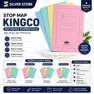 Stopmap Folio Kingco Thick Pastel Color Document Archive Paper Folder Stop Map